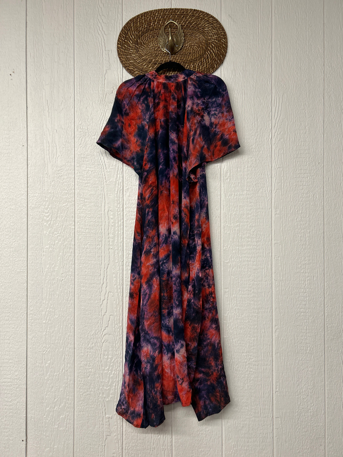 Crepe Sari Summer Woodstock Duster 0626 144