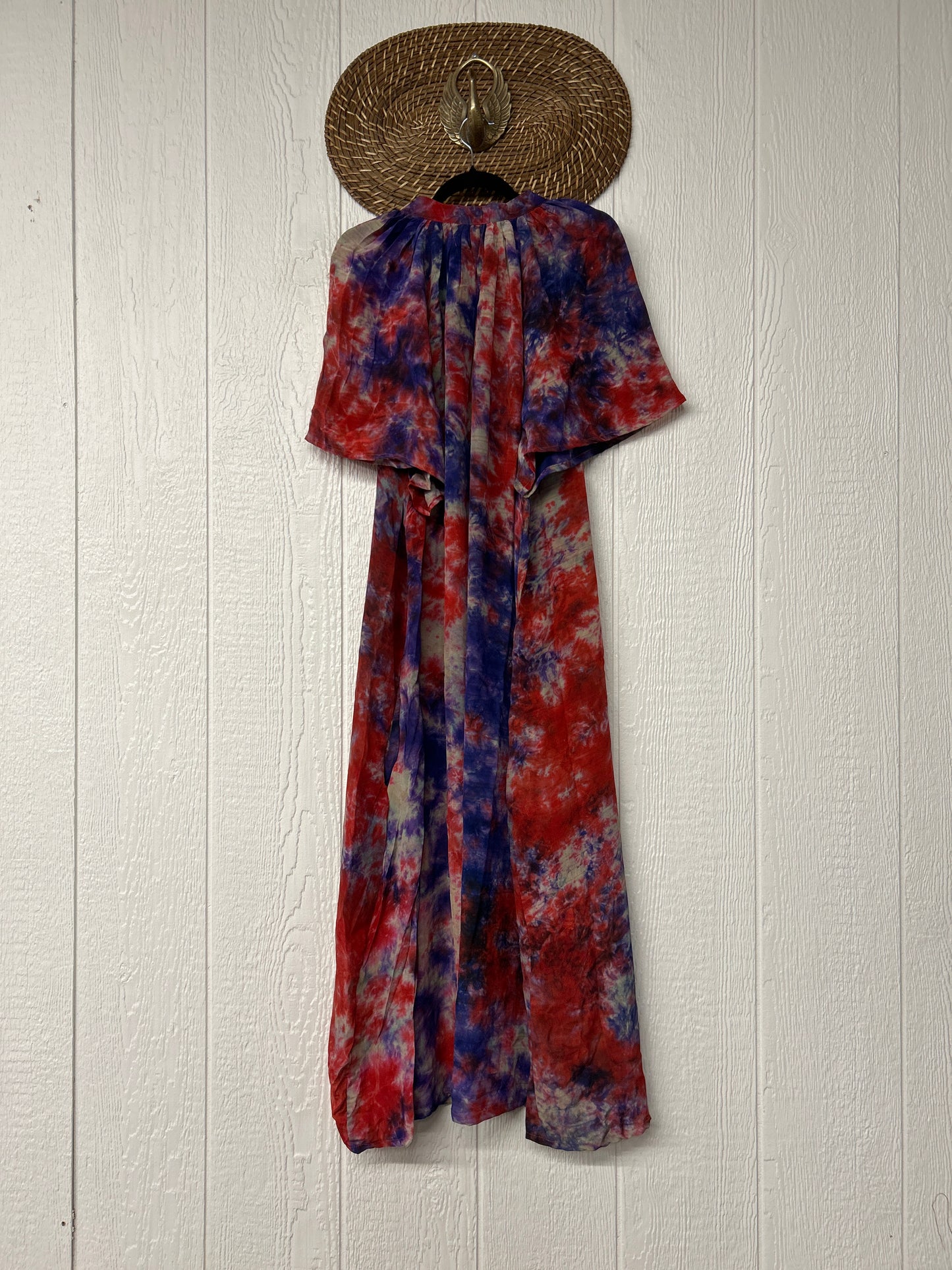 Crepe Sari Summer Woodstock Duster 0626 270