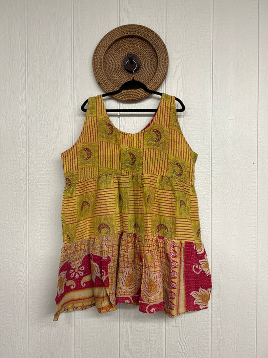 Kantha Meadow Mini Dress 0625 112