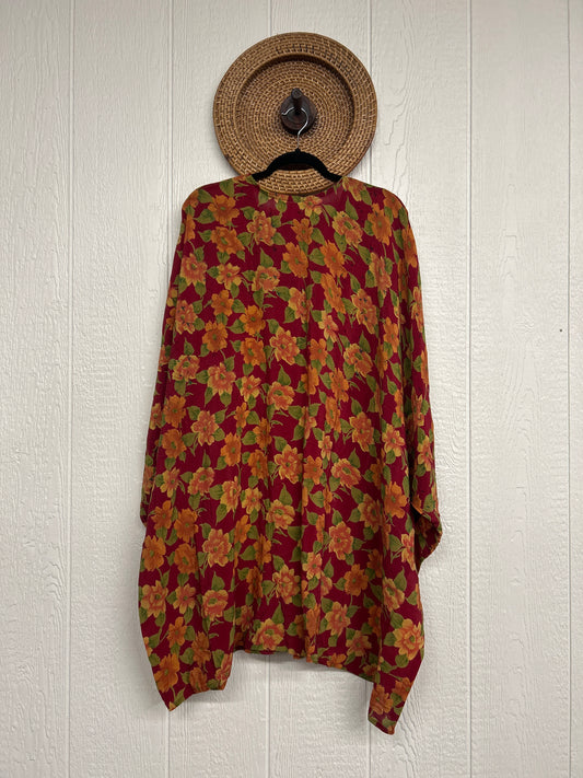 Crepe Sari Gaia Split Tunic 0226 035