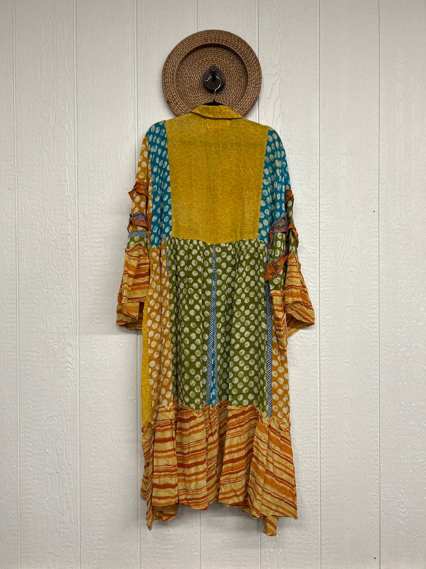 Crepe Sari Rhiannon Duster Dress 0226 146