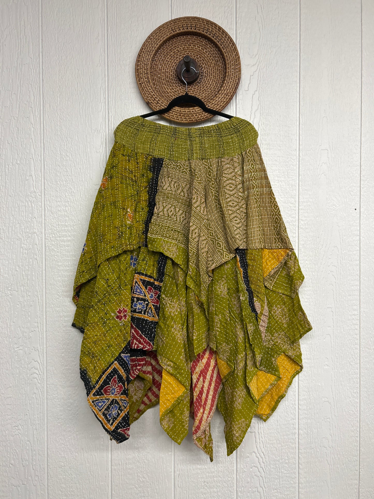 Pareo Kantha Pixie Skirt 0426 151