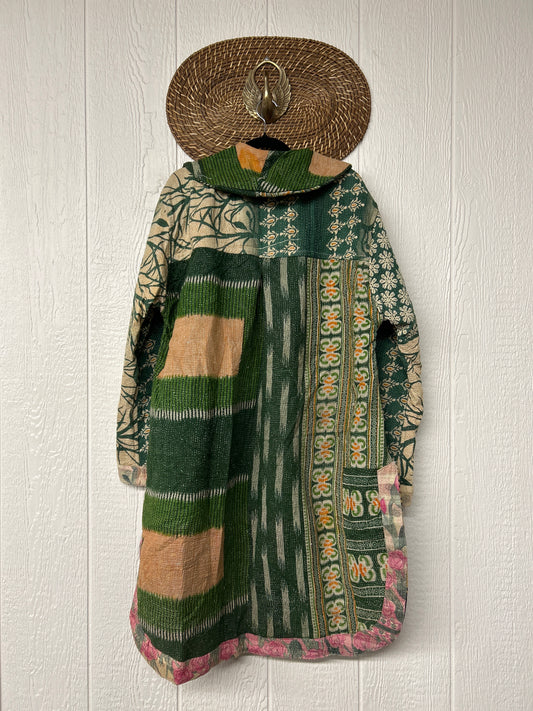 Fine Kantha Drifter Coat 1026 127