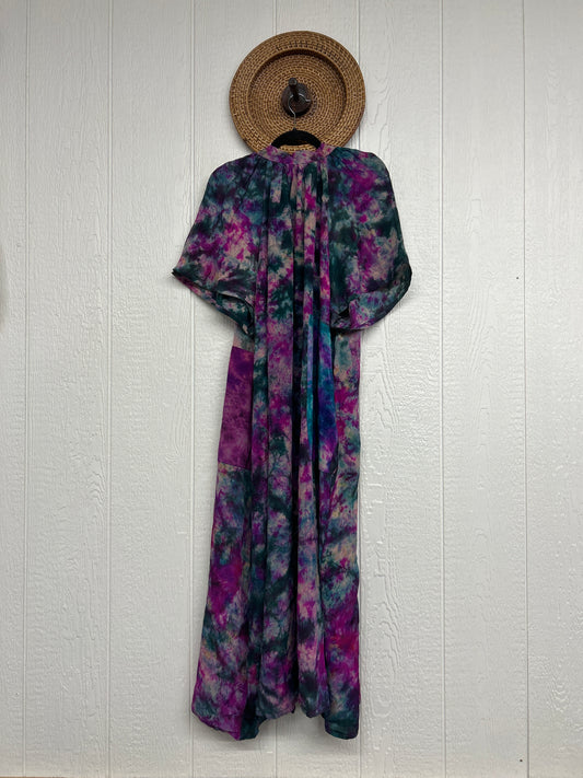 Crepe Sari Summer Woodstock Duster 0626 077
