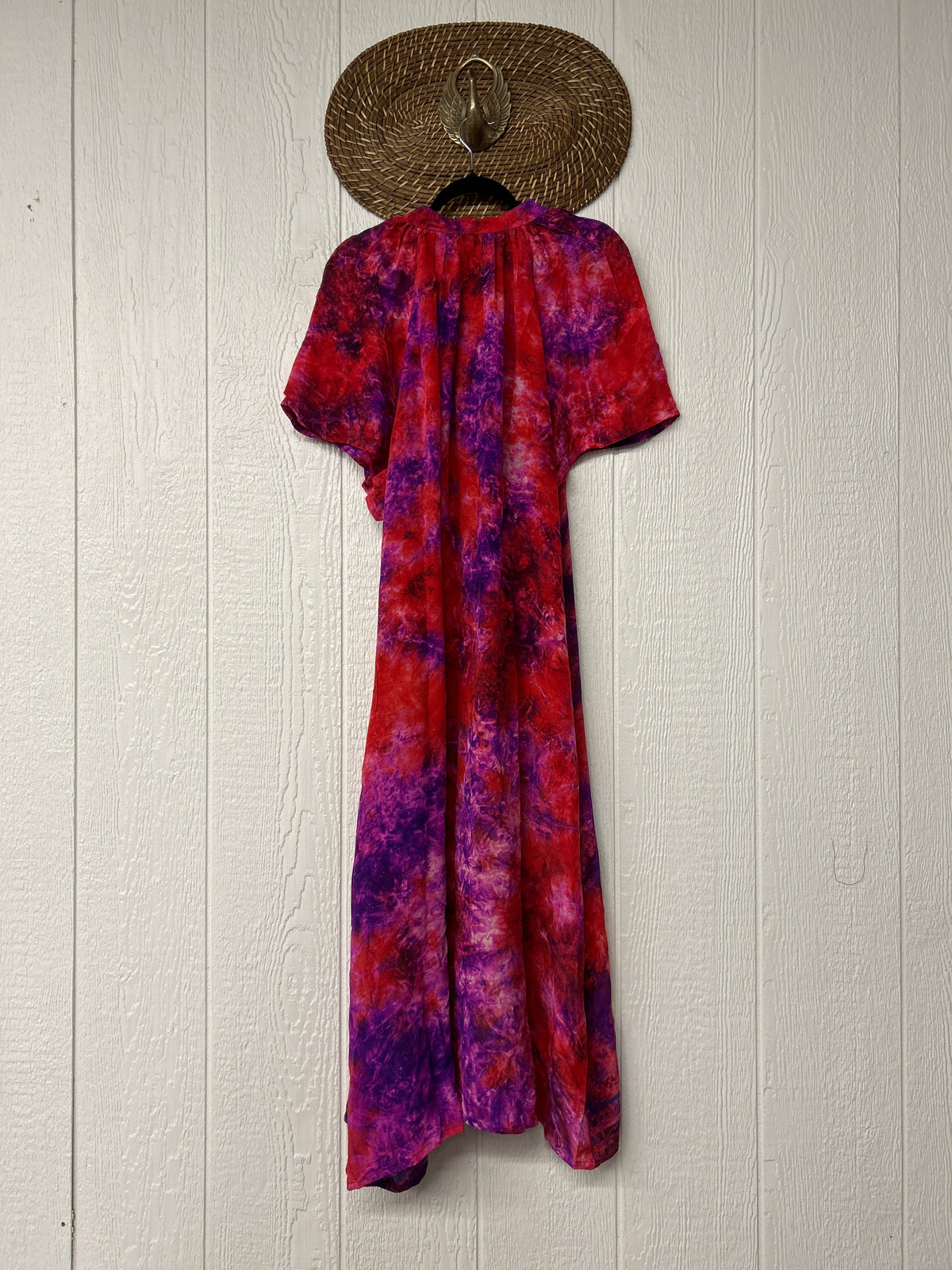 Crepe Sari Summer Woodstock Duster 0626 184