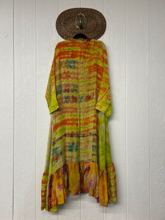 Crepe Sari Dahlia Duster Dress 0326 266