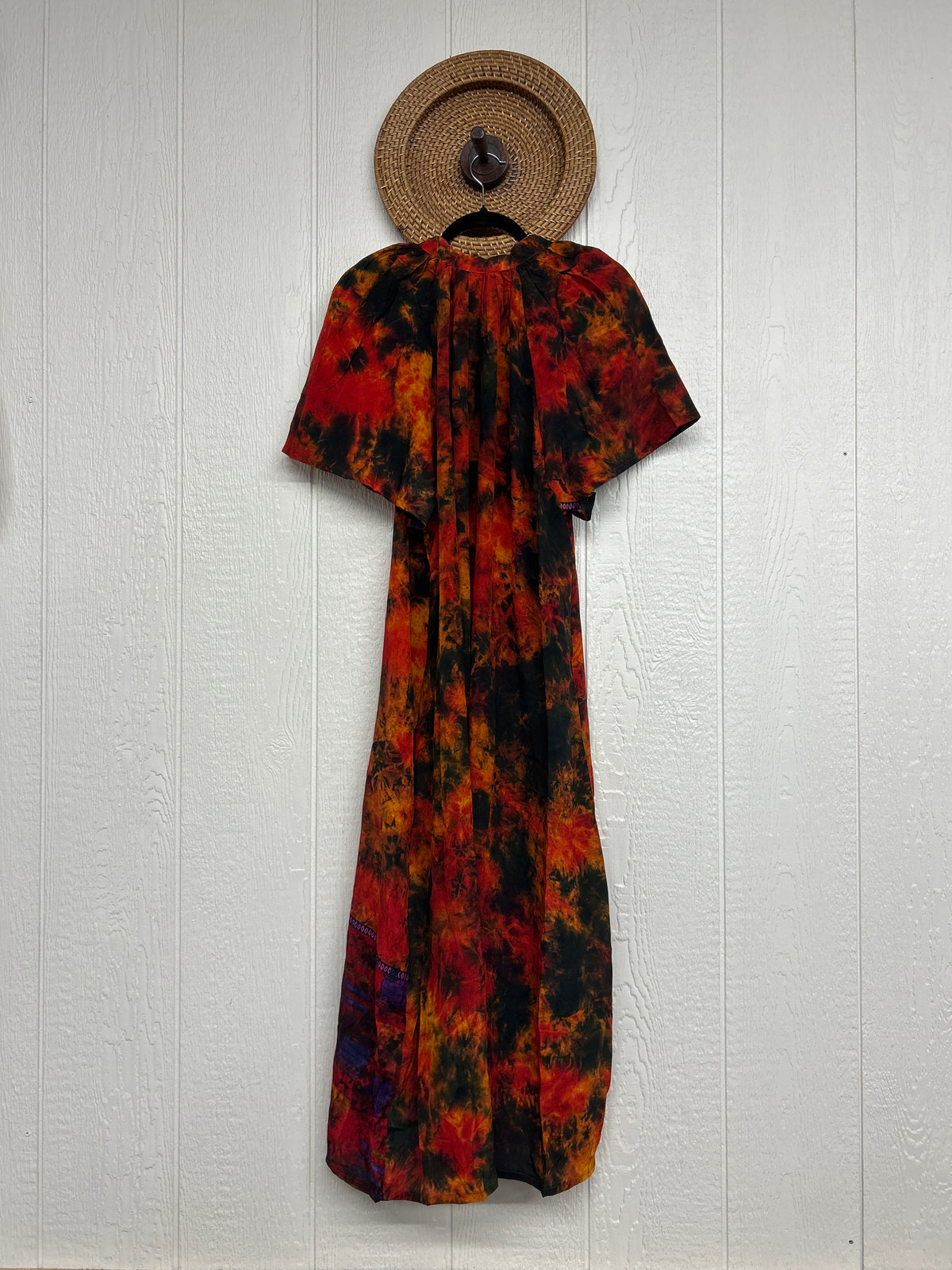 Crepe Sari Summer Woodstock Duster 0626 096
