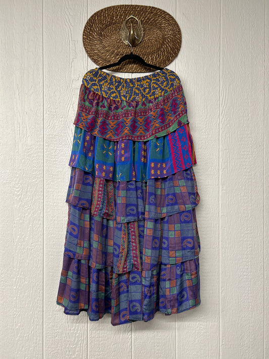 Rasgulla Sari Venus Ruffle Maxi 1125 077