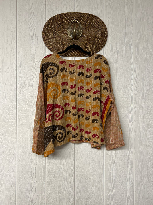 Pareo Kantha Wanderer Pocket Crop Top 0226 114