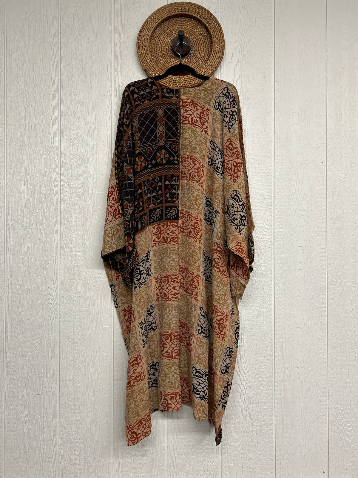 Crepe Sari Gaia Duster Dress 0826 216