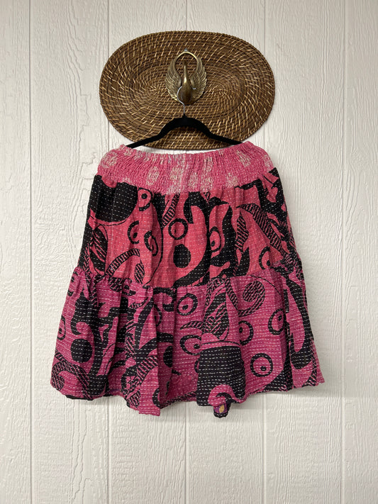 Pareo Kantha Meadow Skirt 0826 031