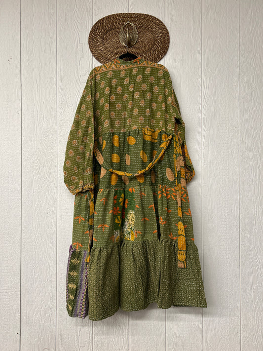 Pareo Kantha Luminous Maxi Dress 0126 003