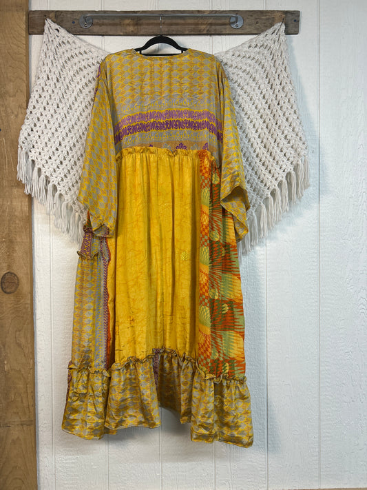 Rasgulla Sari Rhiannon Kimono 0826 078