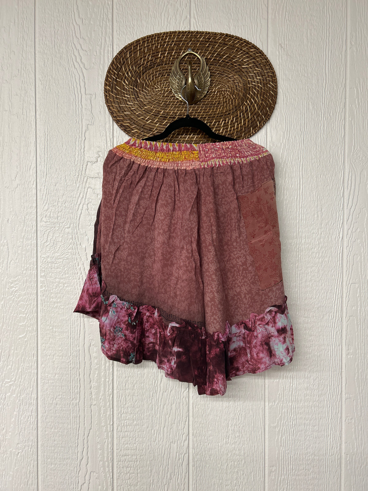 Crepe Sari Lover Cropped Culottes 0726 098