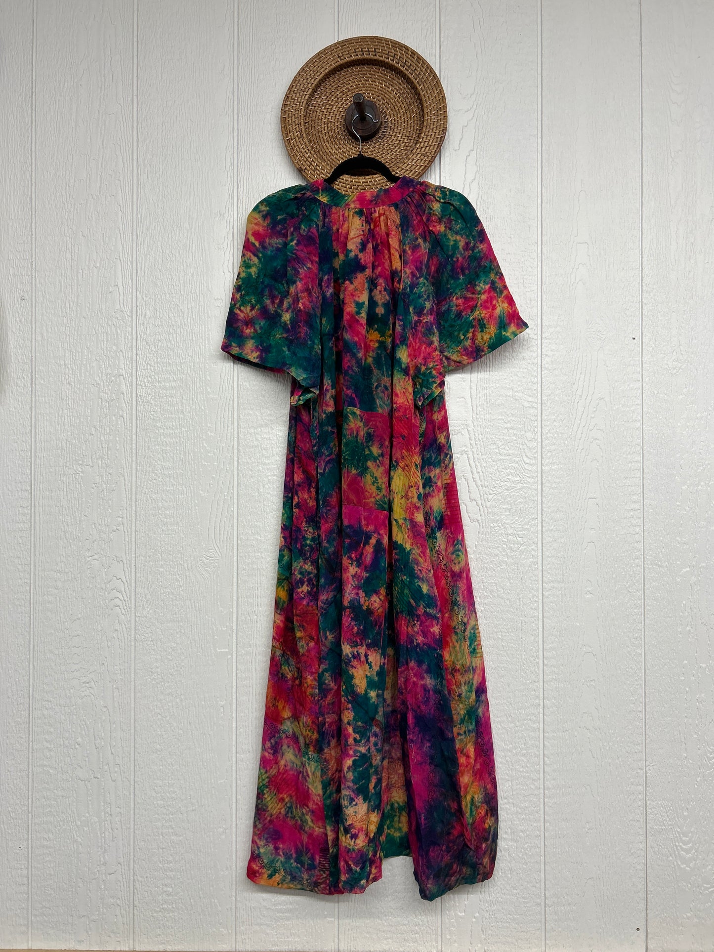 Crepe Sari Summer Woodstock Duster 0626 071