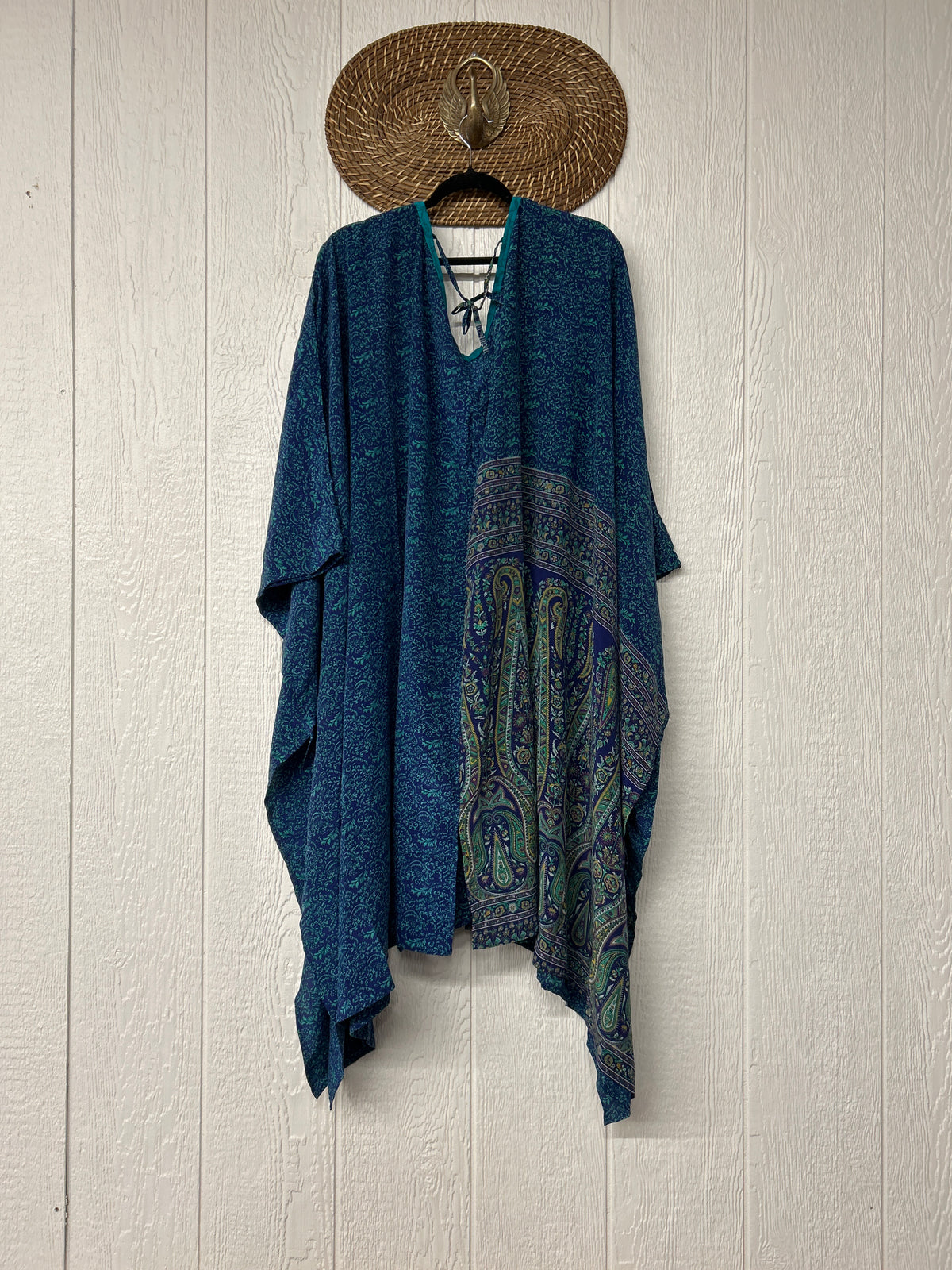 Crepe Sari Orchid Kimono 0626 145