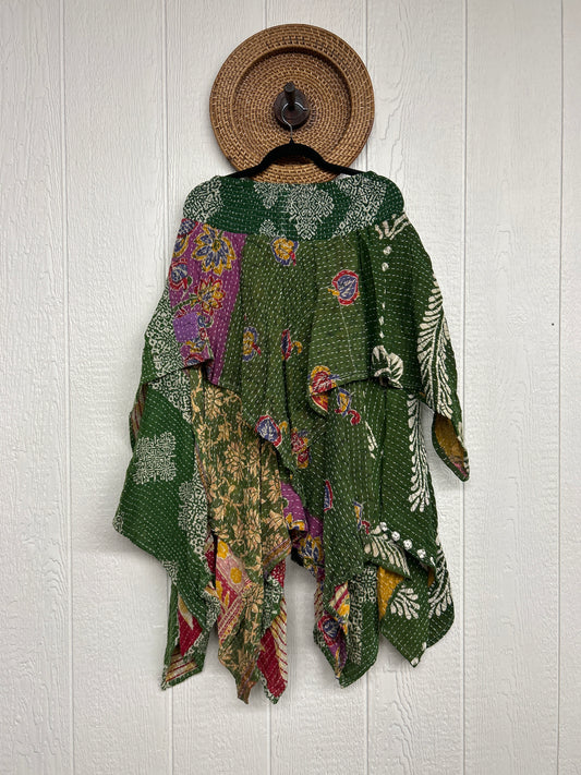 Pareo Kantha Pixie Skirt 0426 005