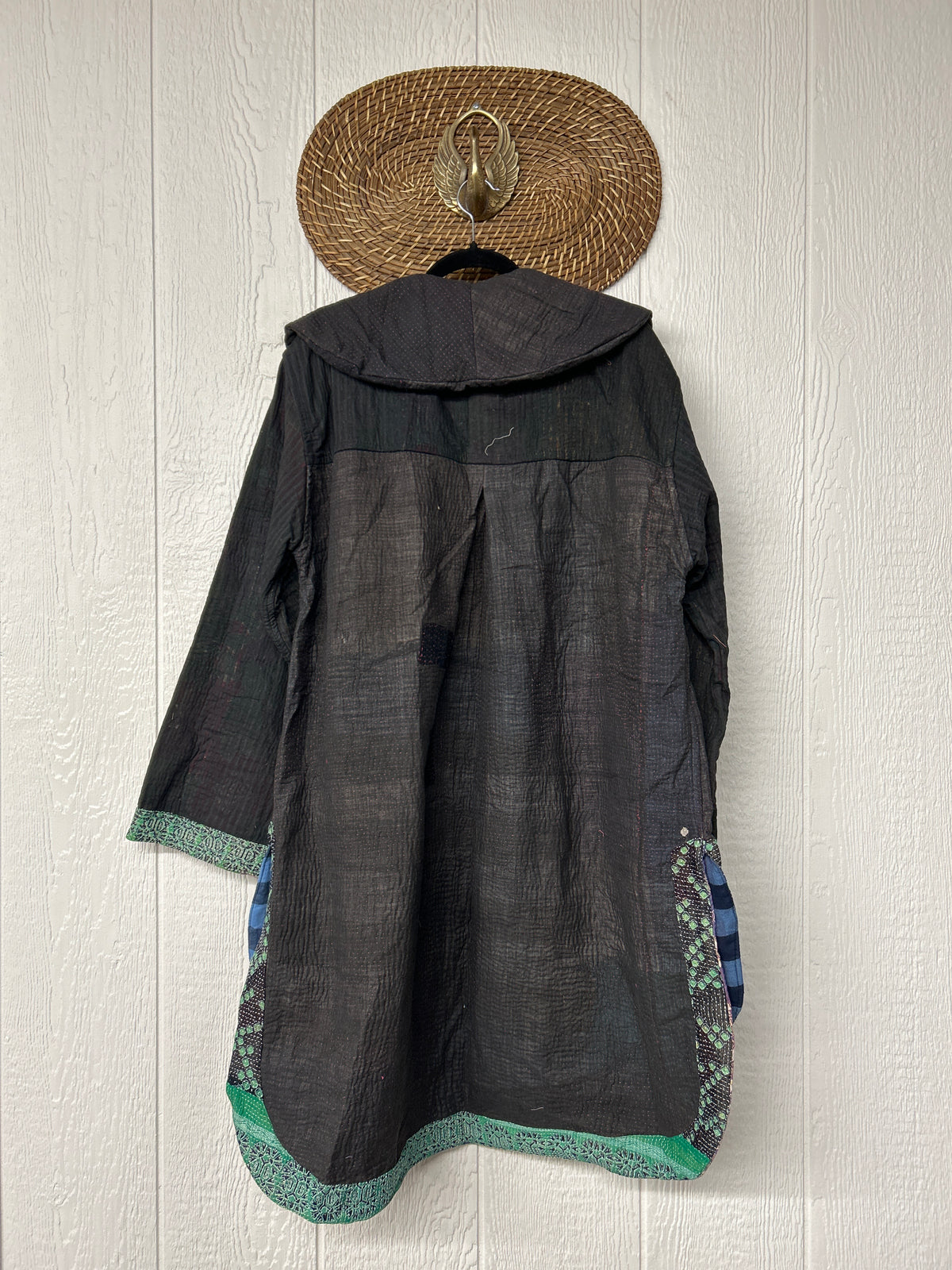 Fine Kantha Drifter Coat 1026 079