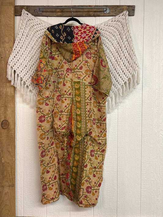 Kantha Zen Hoodie Jumpsuit 0925 246