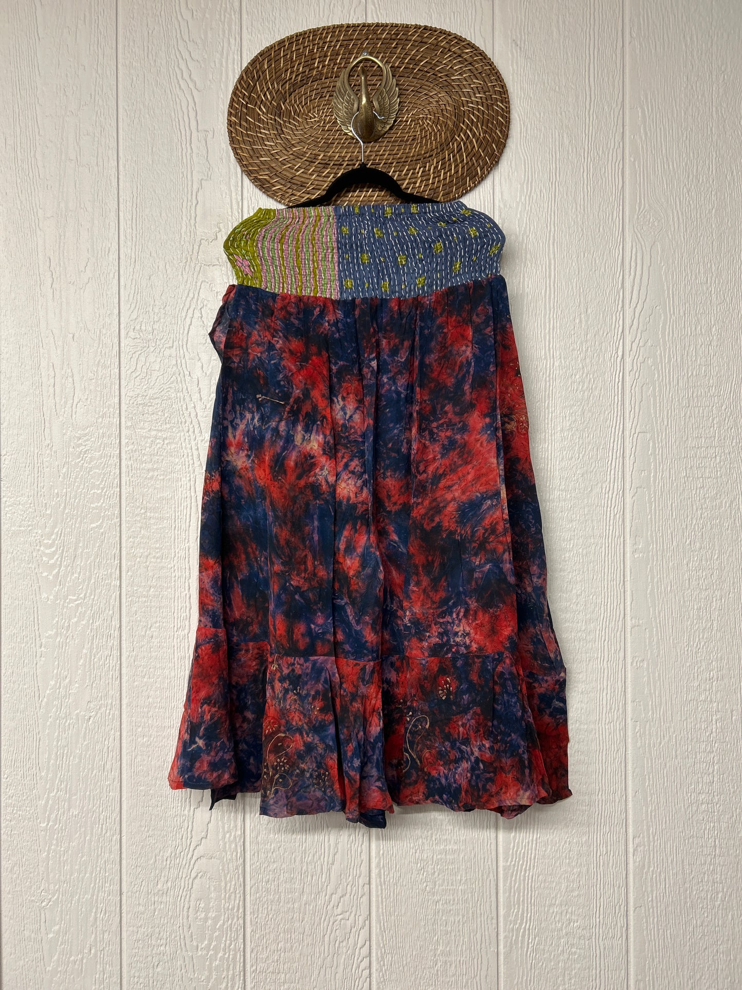 Crepe Sari Inner Peace Wrap Skirt 0626 066