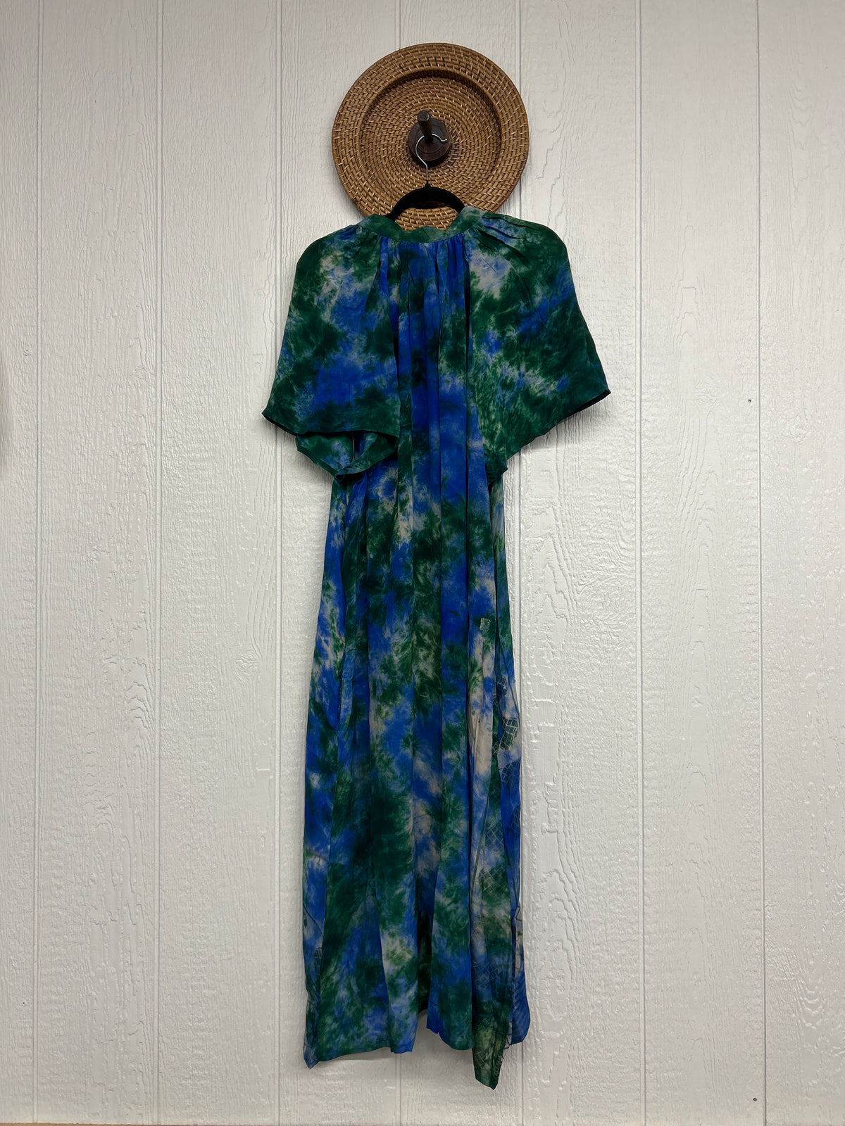 Crepe Sari Summer Woodstock Duster 0626 055