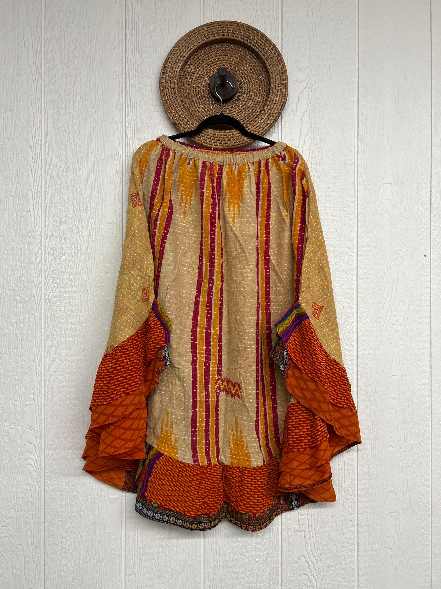 Pareo Kantha Wild Rose Skirt 0426 250