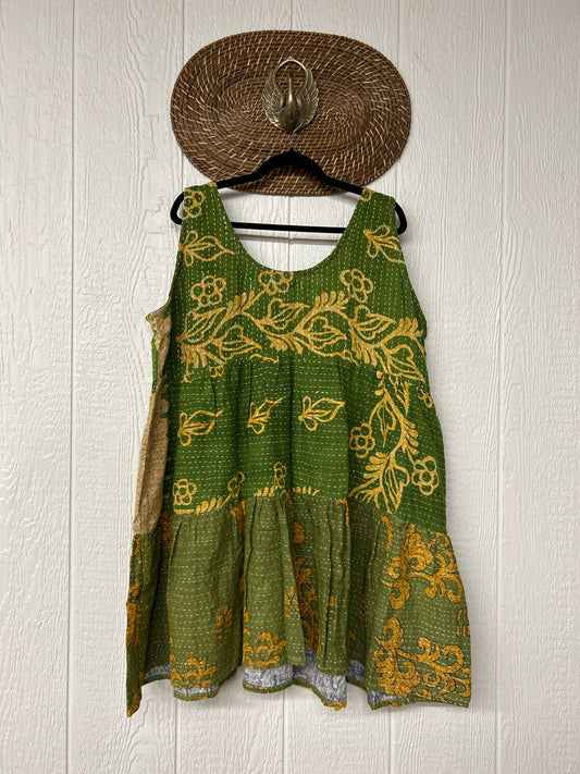 Kantha Meadow Mini Dress 0625 143