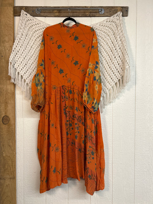 Crepe Sari Evermore Kimono 0126 271