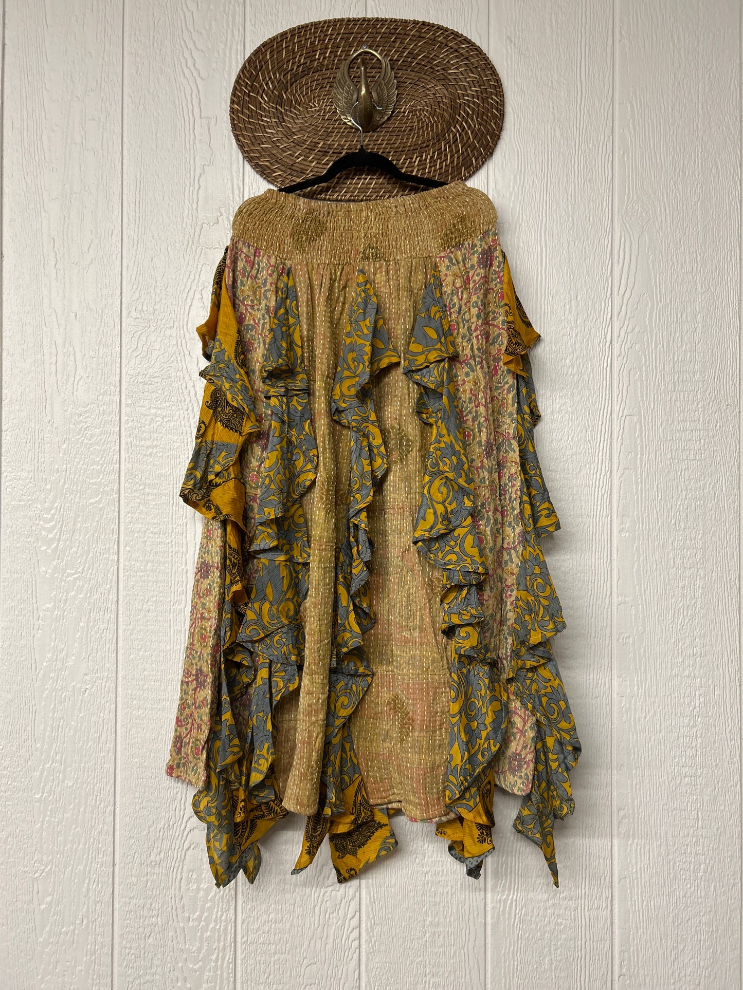 Pareo Kantha Willow Maxi Skirt 0826 177