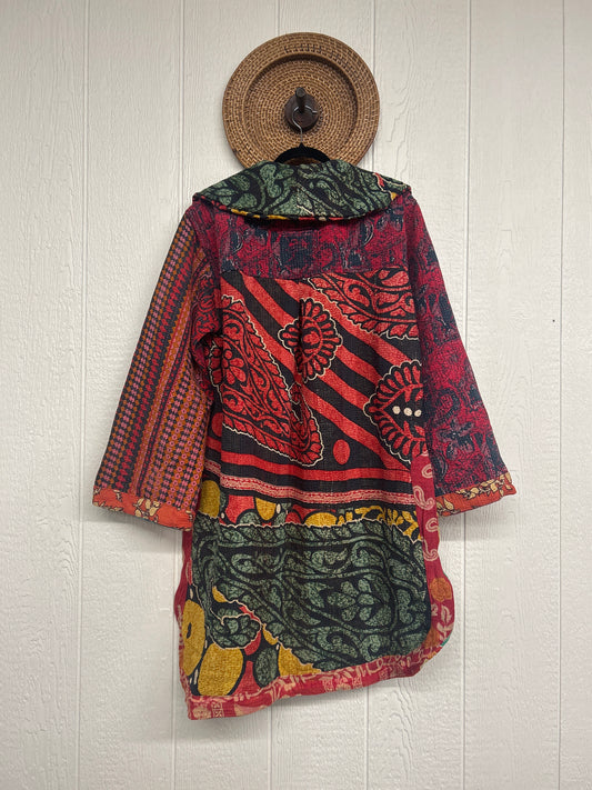 Fine Kantha Drifter Coat 1125 258