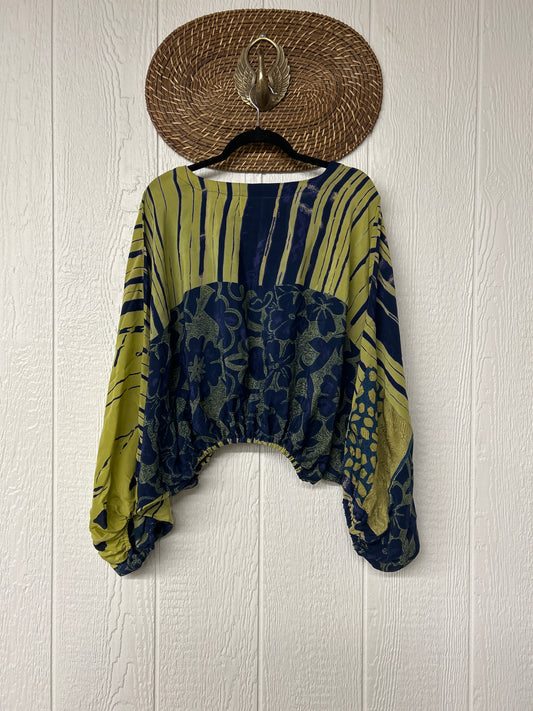 Crepe Sari Luna Crop Top 0126 239