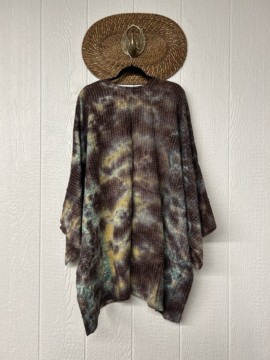 Pareo Kantha Gaia Split Tunic 0526 061