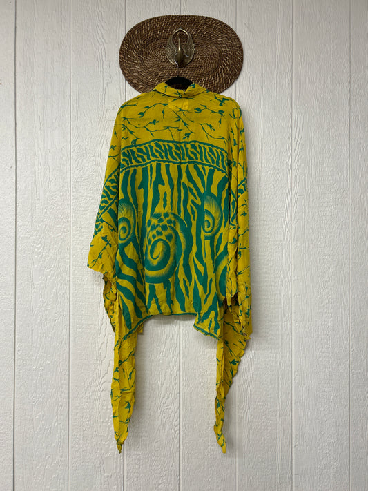 Crepe Sari Nirvana Button Down 1125 118