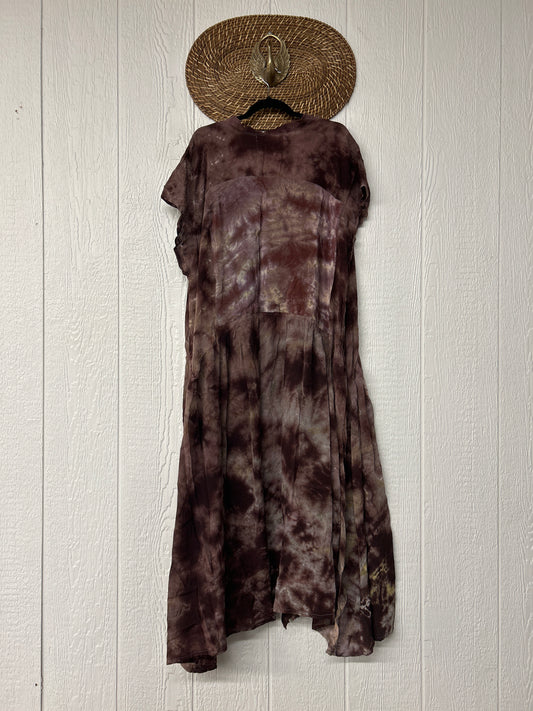 Crepe Sari Summer Evermore Kimono 0726 003