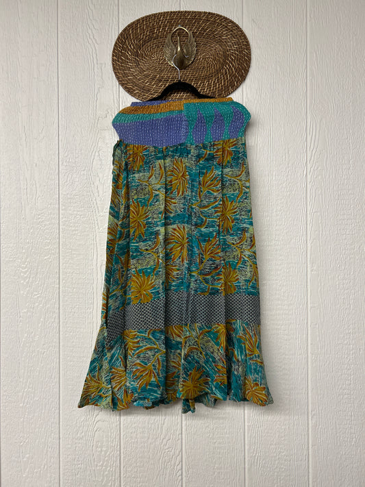 Crepe Sari Inner Peace Wrap Skirt 0626 128