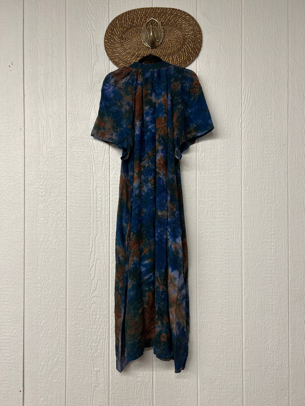 Crepe Sari Summer Woodstock Duster 0626 151