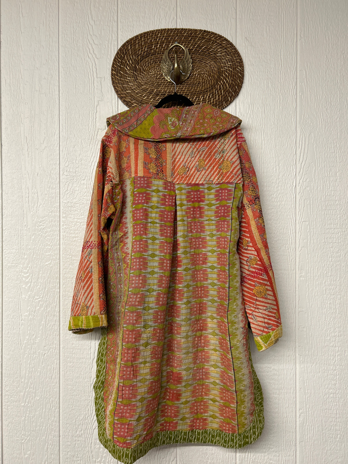 Fine Kantha Drifter Coat 1026 158