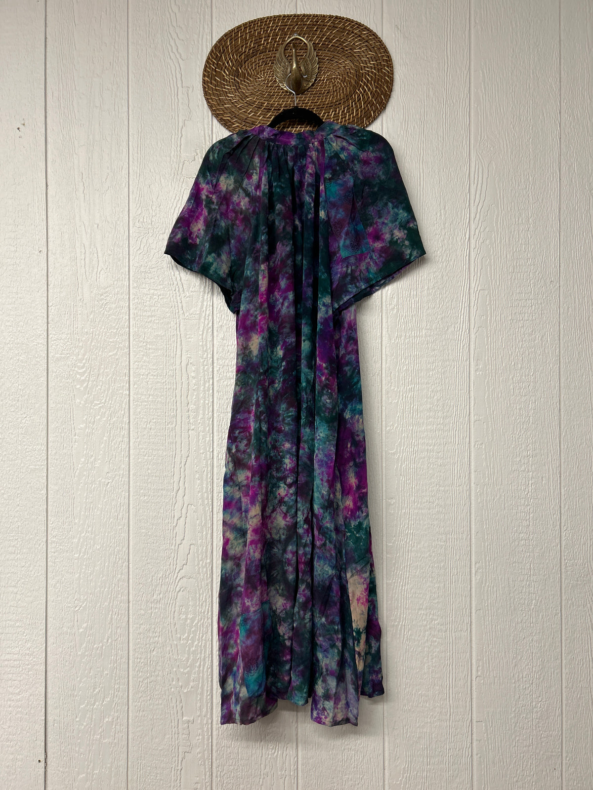 Crepe Sari Summer Woodstock Duster 0626 173