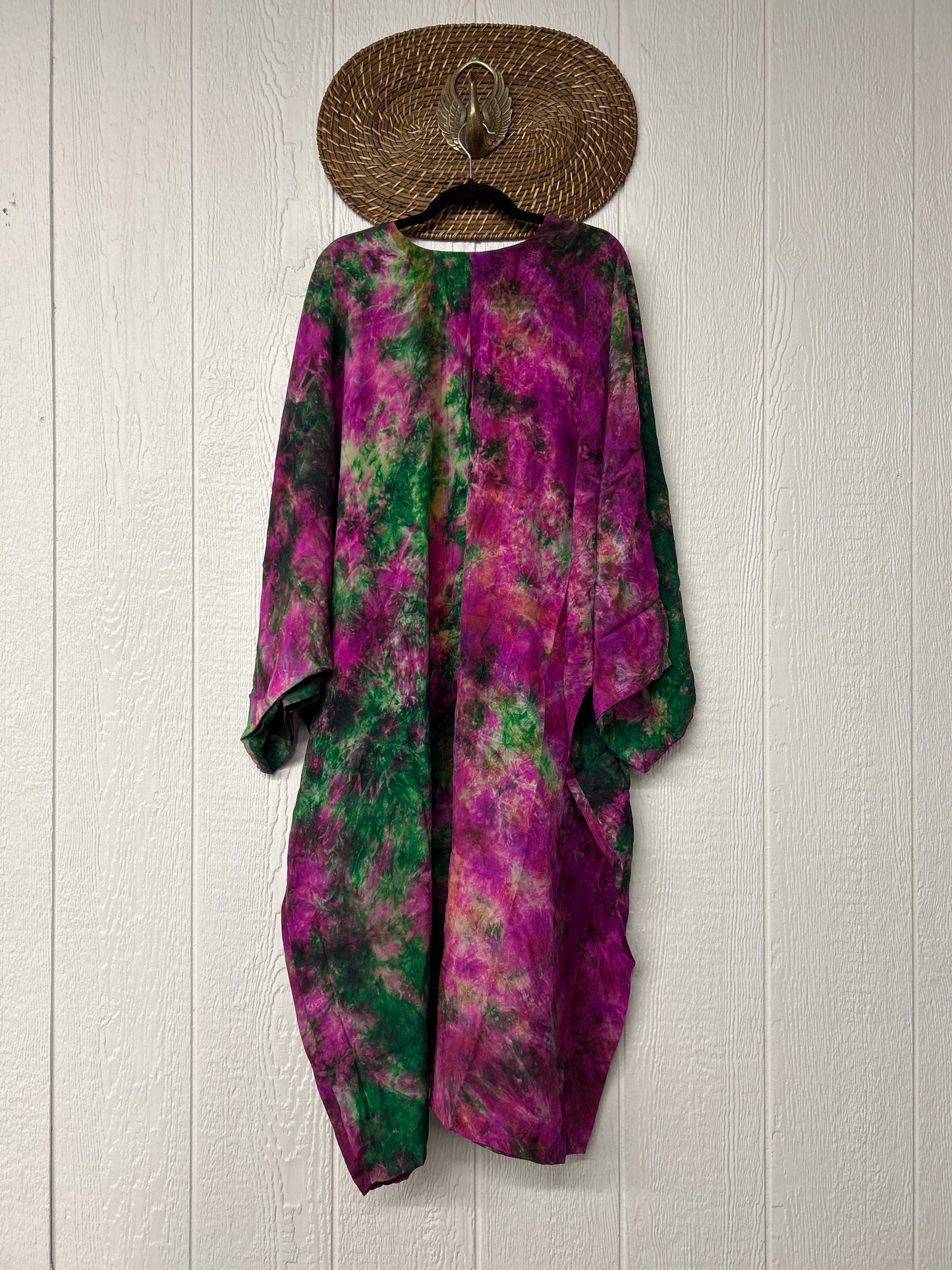 Crepe Sari Gaia Duster Dress 0826 059