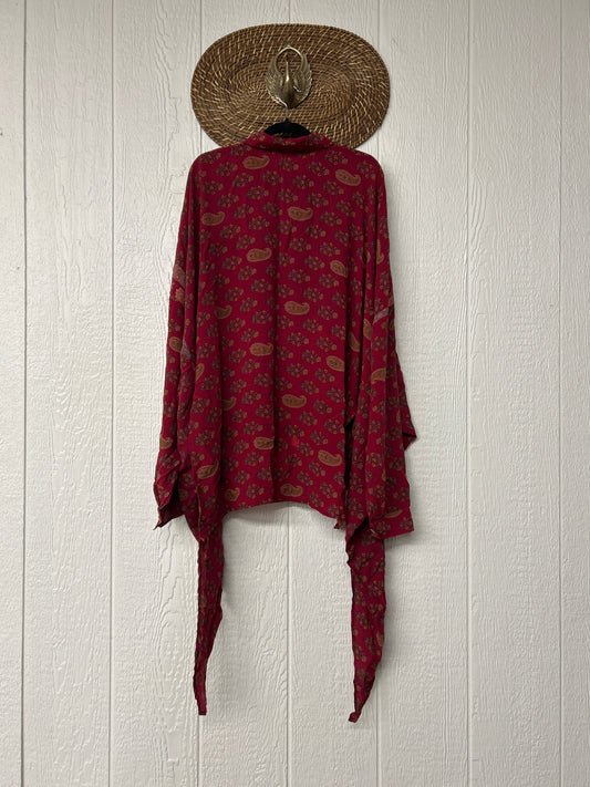 Crepe Sari Nirvana Button Down 1125 069