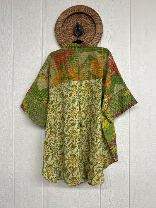 Pareo Kantha Free To Be Button-Down 0426 046