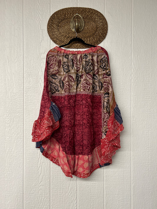 Crepe Wild Rose Skirt 1025 196