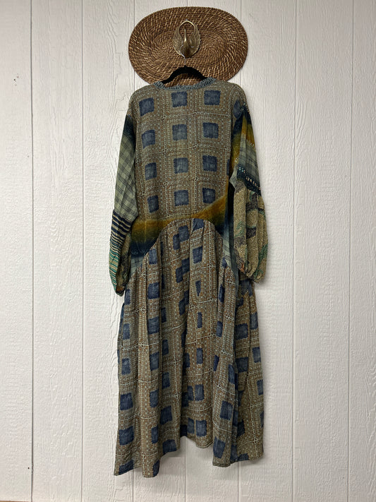 Crepe Sari Evermore Kimono 1026 064