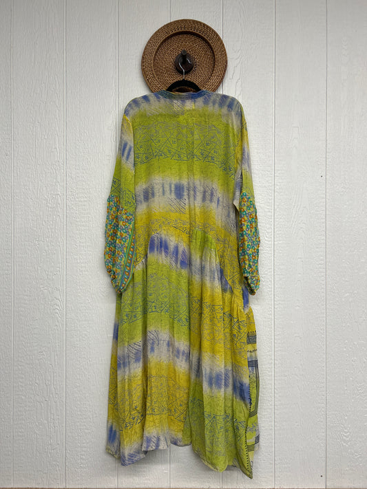 Crepe Sari Evermore Kimono 1026 027