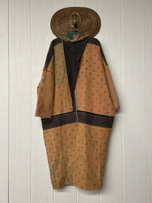 Fine Kantha Cowl Split Pullover 1225 002