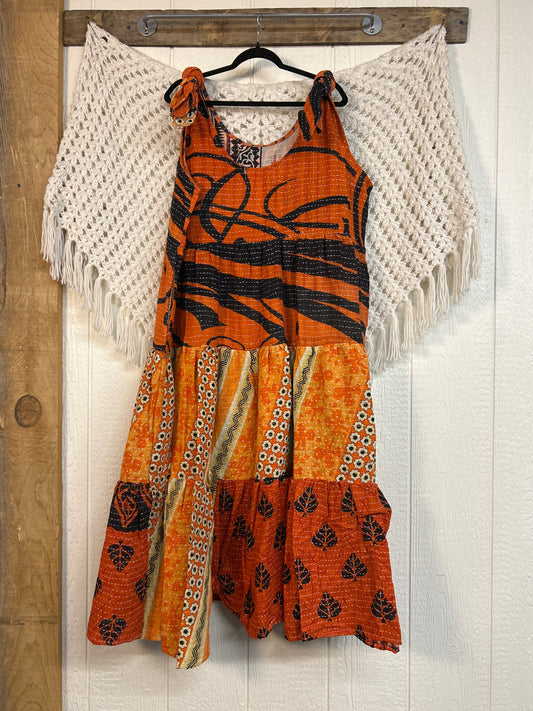 RETAIL Pareo Kantha Celeste Maxi 0326 131