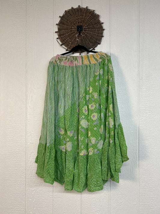 Crepe Sari Dahlia Skirt 1026 197