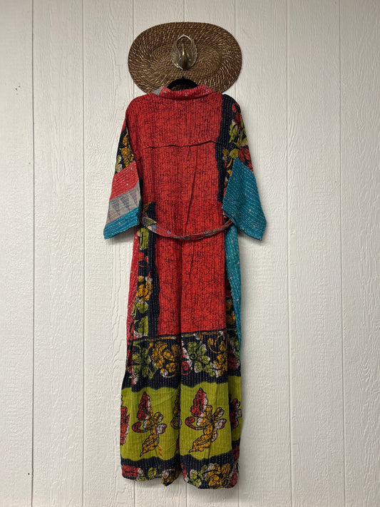 Pareo Kantha Gravity Duster Dress 0226 036