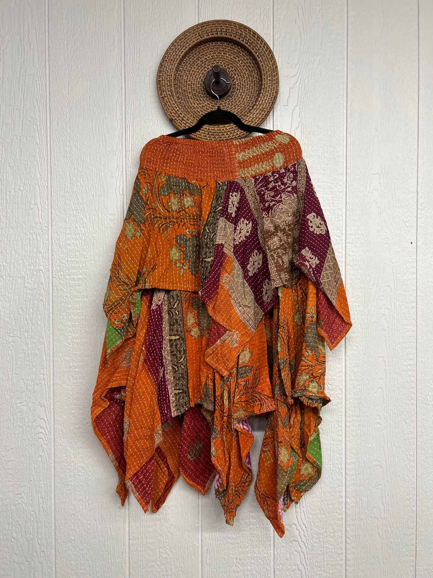 Pareo Kantha Pixie Skirt 0426 172