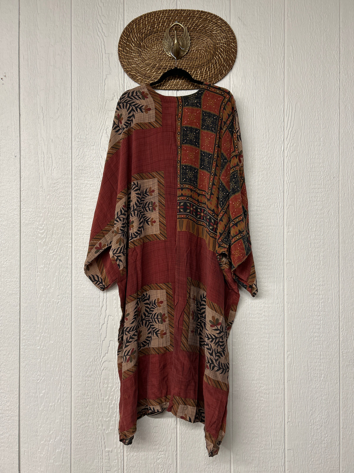 Crepe Sari Gaia Duster Dress 0826 064
